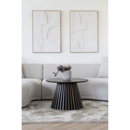 House Nordic Vas de flori, ceramică, gri ø15x15 cm [4]