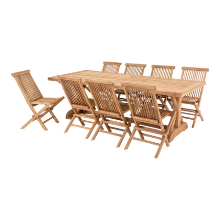 Produse temporar indisponibile - House Nordic Volos-Toledo 8+1 set de mobilier de grădină