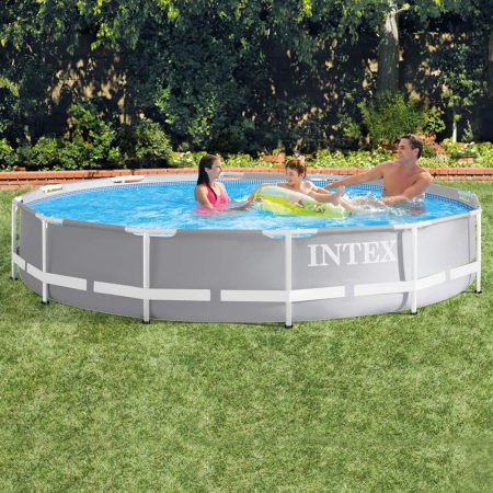 Intex Piscină Intex Prism Frame cu filtru de hârtie, 366x76 cm [1]