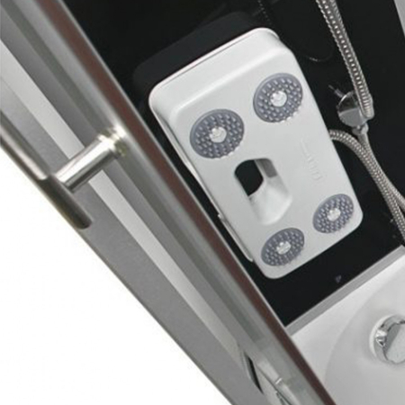 Kerra Cabină de duș cu hidromasaj Fantasia-Lewa 85x150 cm, stânga [1]