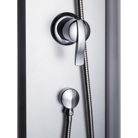 Kerra Cabină de duș Evora Black 90 cu cădiță de duș [3]