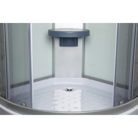 Kerra Cabină de duș Evora White 80 cu cădiță de duș [5]