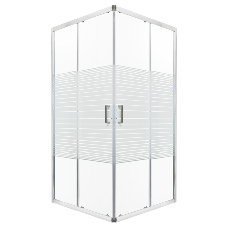 Produse temporar indisponibile - Kerra Cabină de duș pătrată Madera 90x90 cm fără cădiță