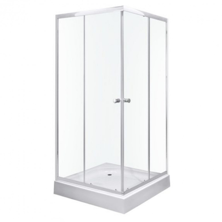 Kerra Cabină de duș pătrată Olga SQ 90x90 cm cu cădiță de duș [0]