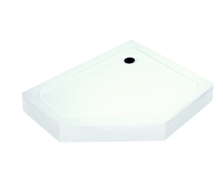 Cădiță de duș acril - Kerra Cădiță de duș asimetrică pătrată Glasgow, dreapta 80x100 cm