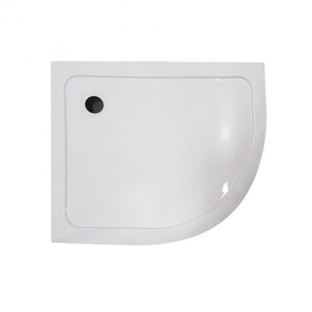 Kerra Cădiță de duș curbată asimetrică Memphis 100x80 cm [1]