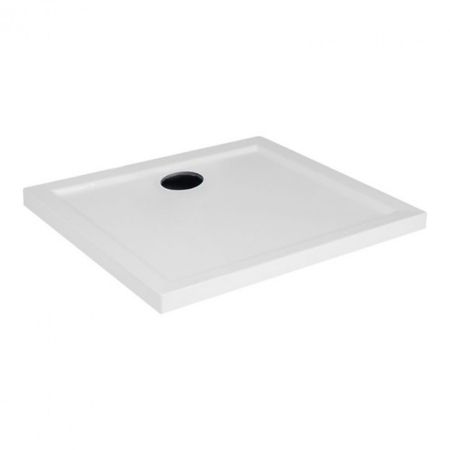 Baie - Kerra Cădiță de duș pătrată universală Oskar cu profil redus 90x80 cm