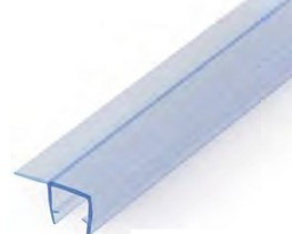 Baie - Kerra Cap de duș în formă de F UP F 6/8 pentru uși de duș Kerra