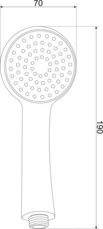 Kerra Duș de mână LILLA [1]