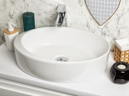 Kerra KR-9035 lavoar cu design ceramic 50 cm [2]