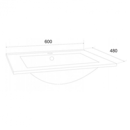 Kerra Lavoar ceramic Calpe 60 60x48 cm [1]