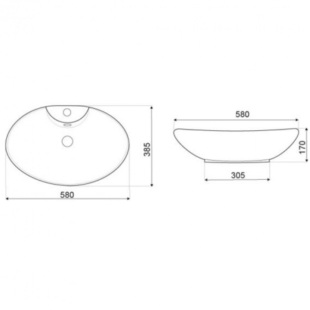 Kerra Lavoar ceramic KR-139 cu design [1]