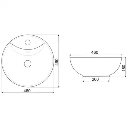 Kerra Lavoar ceramic KR-191 cu design [1]