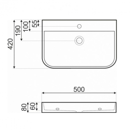 Kerra Lavoar ceramic KR-43 cu design [1]