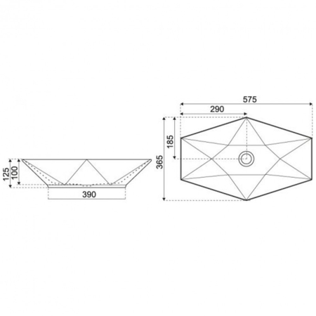 Kerra Lavoar ceramic KR-570 cu design [1]
