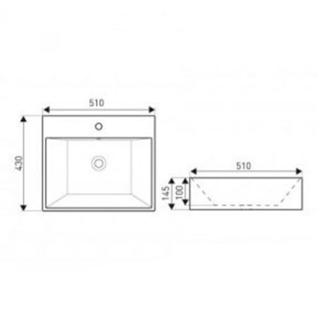 Kerra Lavoar ceramic KR-702 cu design [1]
