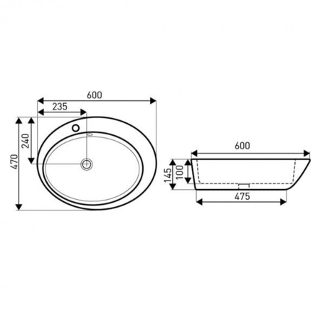Kerra Lavoar ceramic KR-726 cu design [1]