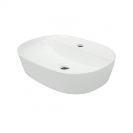 Lavoar ceramic - Kerra Lavoar ceramic KR-860 cu design pentru instalare pe blat