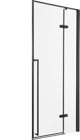Ușă de duș cu un canat - Kerra Long DR 100 ușă de duș negru