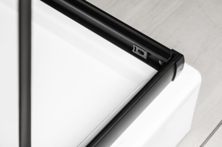 Kerra Olga SQ Element 70x90 negru pătrat cabină de duș fără tavă [5]
