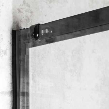 Kerra Olga SQ Element 90x100 negru pătrat cabină de duș fără tavă [6]