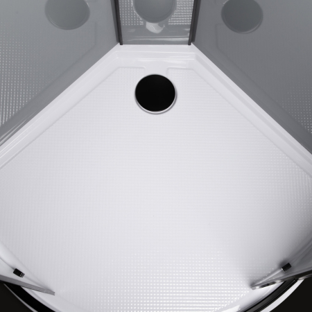 Kerra Orion Black 90x90 cabină de duș cu hidromasaj [2]