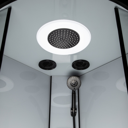 Kerra Orion Black 90x90 cabină de duș cu hidromasaj [4]