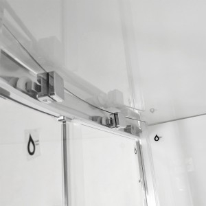 Kerra Orion White 90x90 cabină de duș cu hidromasaj [3]