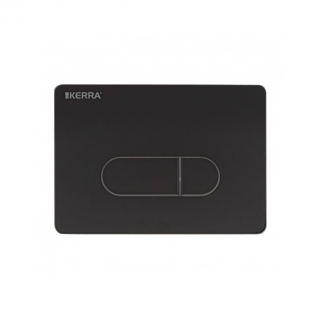 Kerra Rezervor de toaletă Tinos BL Pacific Black, montat pe perete [1]