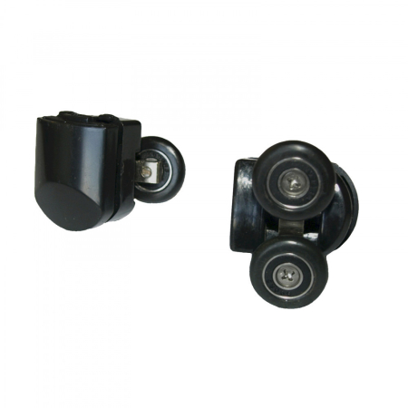 Rolă cabină de duș - Kerra Rolă dublă pentru cabină de duș Z6 neagră