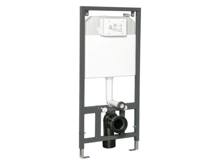 Kerra Set rezervor de toaletă de perete Cleopatra Pacific Chrome [1]