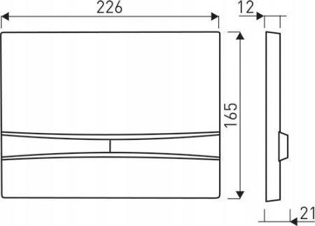 Kerra Set rezervor pentru toaletă Delos Adriatic White [1]