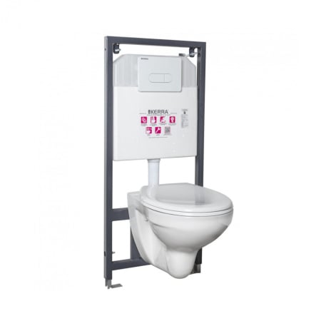 Produse temporar indisponibile - Kerra Set rezervor WC montat pe perete K-50