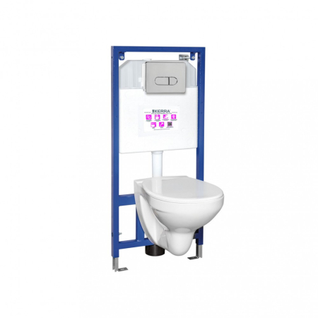 Produse temporar indisponibile - Kerra ROSSA-SET Set rezervor de toaletă de perete