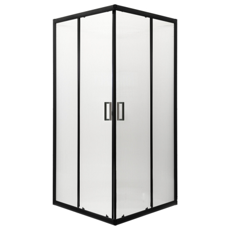 Kerra Soho Square Black 90 Square cabină de duș fără tavă de duș [0]
