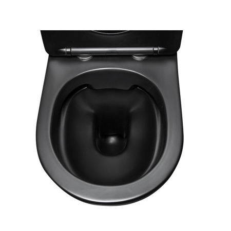 Kerra Toaletă fără ramă Milos BLM, montată pe perete [1]