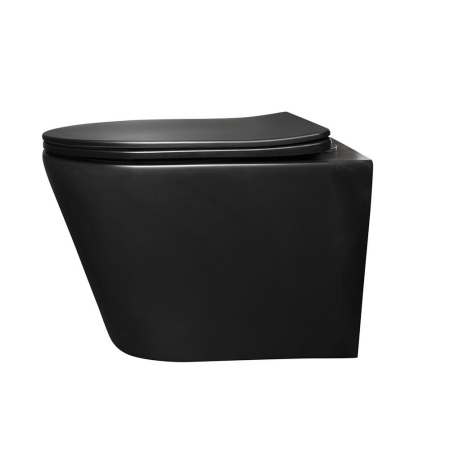 Kerra Toaletă fără ramă Milos BLM, montată pe perete [2]