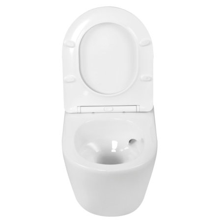 Kerra Toaletă Kasos fără ramă, montată pe perete [1]