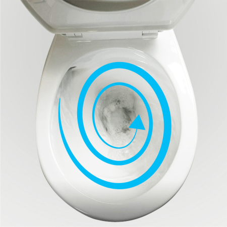 Kerra Toaletă Tetra monobloc cu spălare din spate [5]