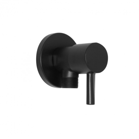 Baie - Kerra ZOCZ Robinet unghiular rotund 1/2x1/2 negru