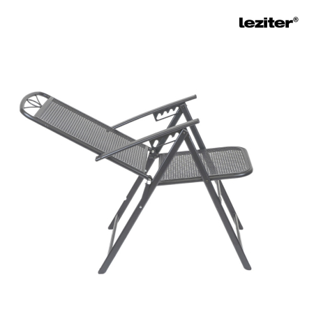 Leziter Alfi 4+1 set de mobilier de grădină antracit [6]
