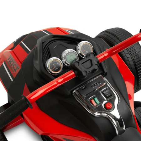 Leziter ATV electric cu 3 roți roșu [3]