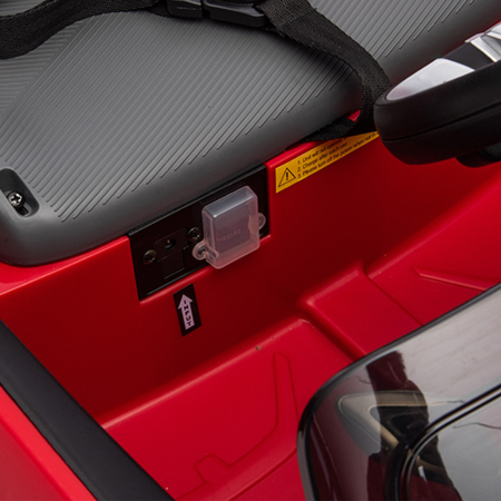 Leziter Automobil electric BMW i4 decapotabil roșu [7]