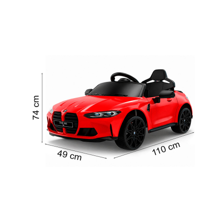 Leziter Automobil electric BMW M4 roșu [2]
