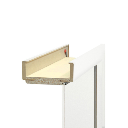 Leziter Balama decorativă CPL albă 75/210 14-16 cromată dreapta [0]