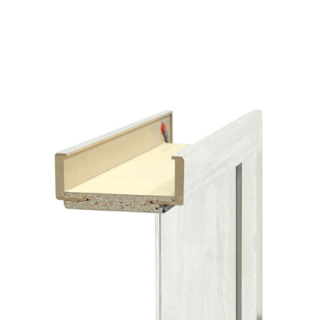 Toc ușă interioară - Leziter Balama decorativă CPL frasin norvegian 75/210 12-14 cromată dreapta