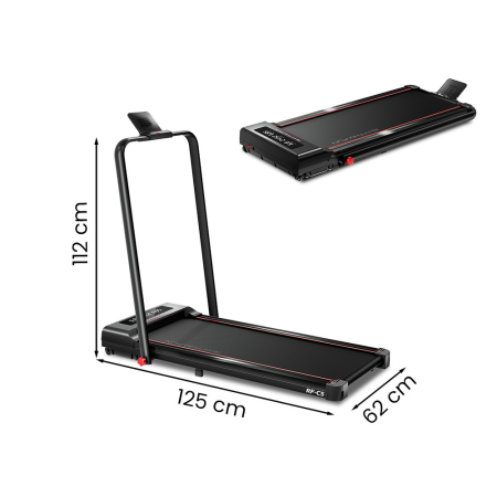 Leziter Banda de alergare cu afișaj Led Movea Max 110 kg, 2 CP, 10,8 Km/h [2]