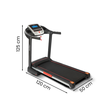 Leziter Banda de alergare cu afișaj Led Runova Max 120 kg, 2,5 HP, 15 Km/h, înclinare 0-15% [2]