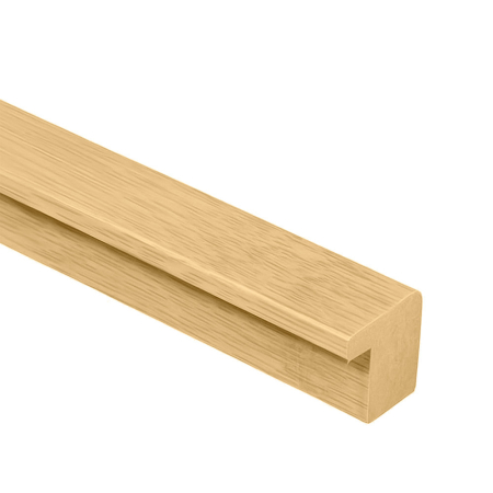 Leziter Bandă de capăt cu efect de bambus 260x2,5x1,8 cm [0]