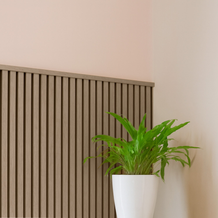 Leziter Bandă de capăt cu efect de stejar măsliniu 260x2,5x1,8 cm [1]